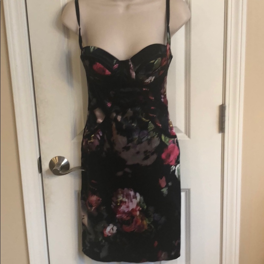 DINA-BAR-EL FLORAL DRESS XS - Picture 2 of 9